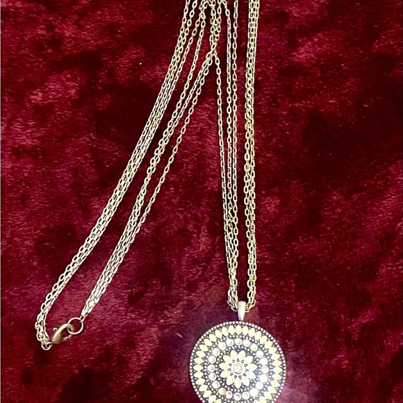 Boho long Silver tone, wire chain and beaded Necklaces with Unique Pendants - Picture 6 of 12